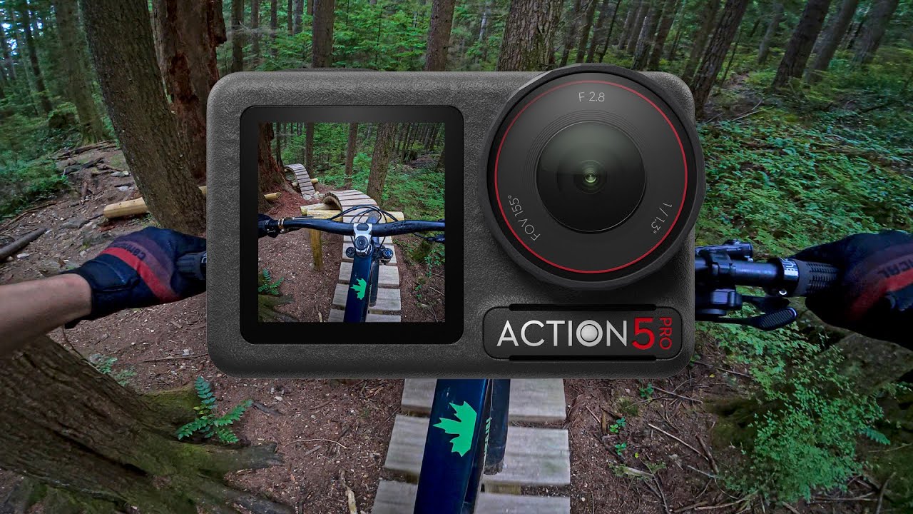 DJI Osmo Action 5 Pro: тестирование горного велосипеда с точки зрения реальных условий