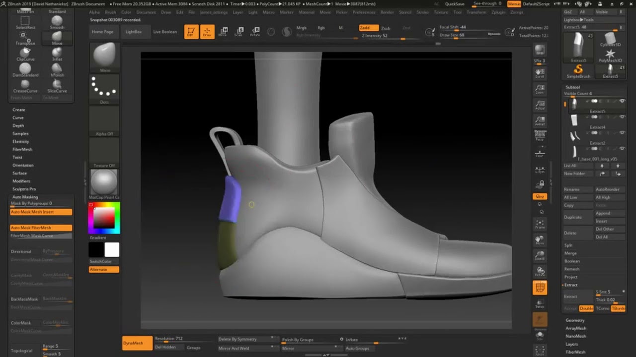 Cyberpunk Speed Sculpt - Shoes