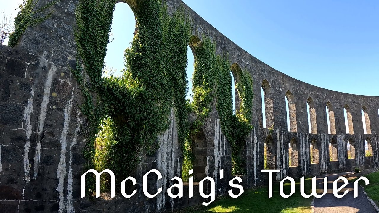 Scottish Coliseum - McCaig's Tower - Oban | 4K | DJI Mini 3 Pro and GoPro12