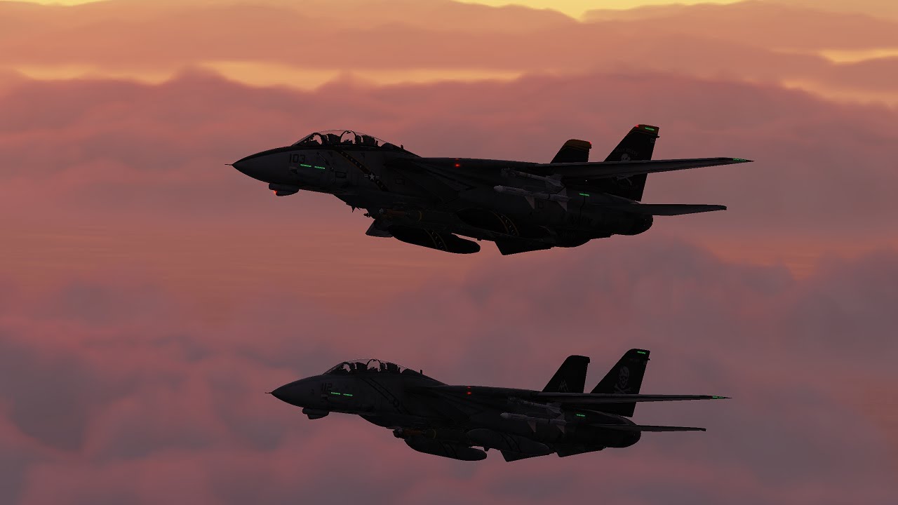 DCS - Operation Soaring Tide - F14 Tomcat Cinematic