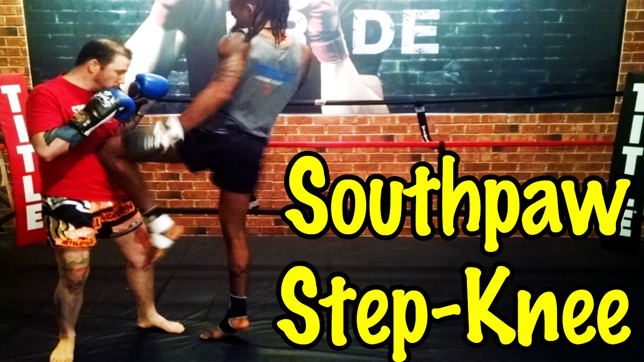 Southpaw Step Up Knee | Muay Thai Technique