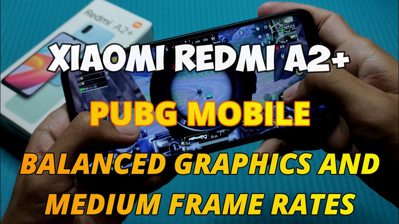 PUBG Mobile in Xiaomi Redmi A2+ (Hand Cam)