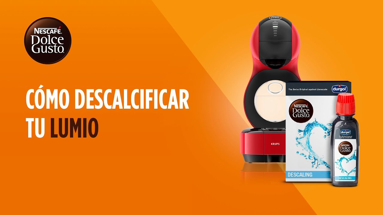Cómo descalcificar tu cafetera automática Lumio | NESCAFÉ Dolce Gusto