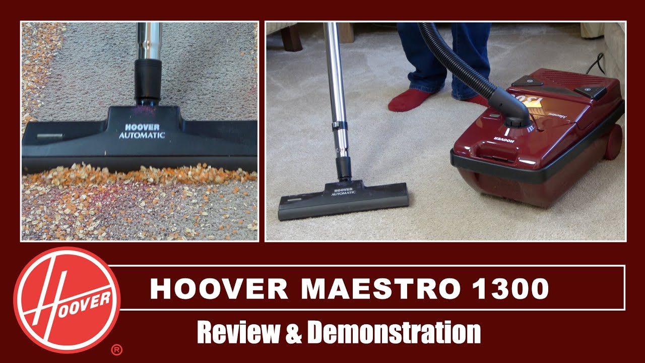 Hoover SC086 Maestro Bagged Cylinder Vacuum Cleaner Unboxing & Demonstration