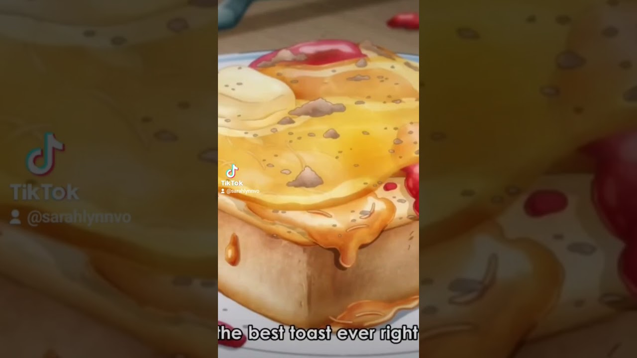 Making Denji's Famous Toast!! #chainsawman #denji #pochita #animefood #anime #livefreedinehard