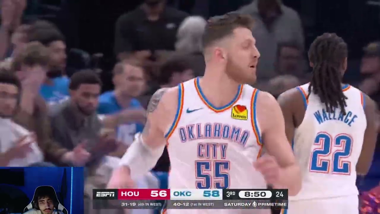 Isodszn reacts to Jared McCains first game as a Thunder