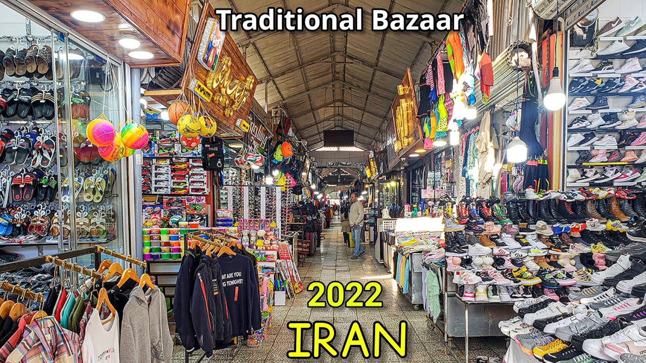 Walking in the traditional bazaar | Iran 2022 | Walking Tour ایران، بازار سنتی