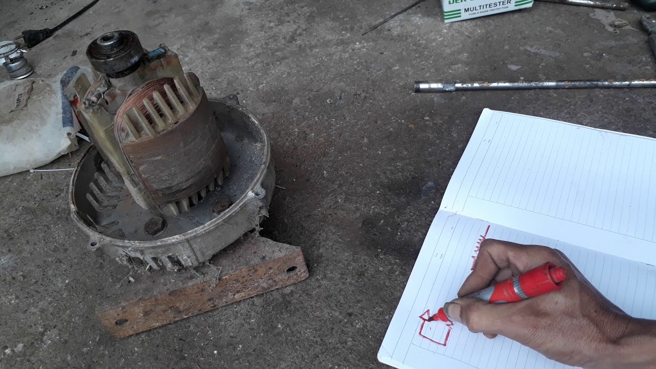 Củ phát chạy tụ không dùng chổi than - ktđ