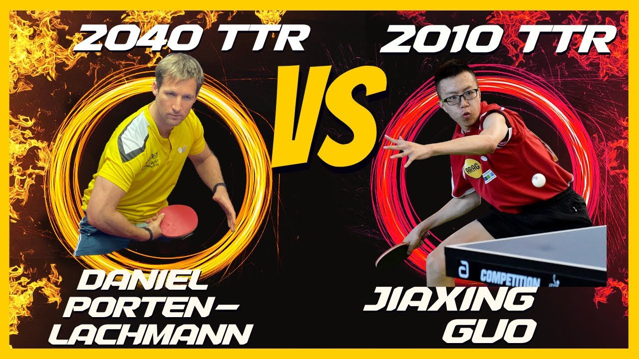 Starkes Match gegen Borussia Düsseldorf! 🔥 Daniel Porten vs. Jiaxing Guo | NRW-Liga Tischtennis
