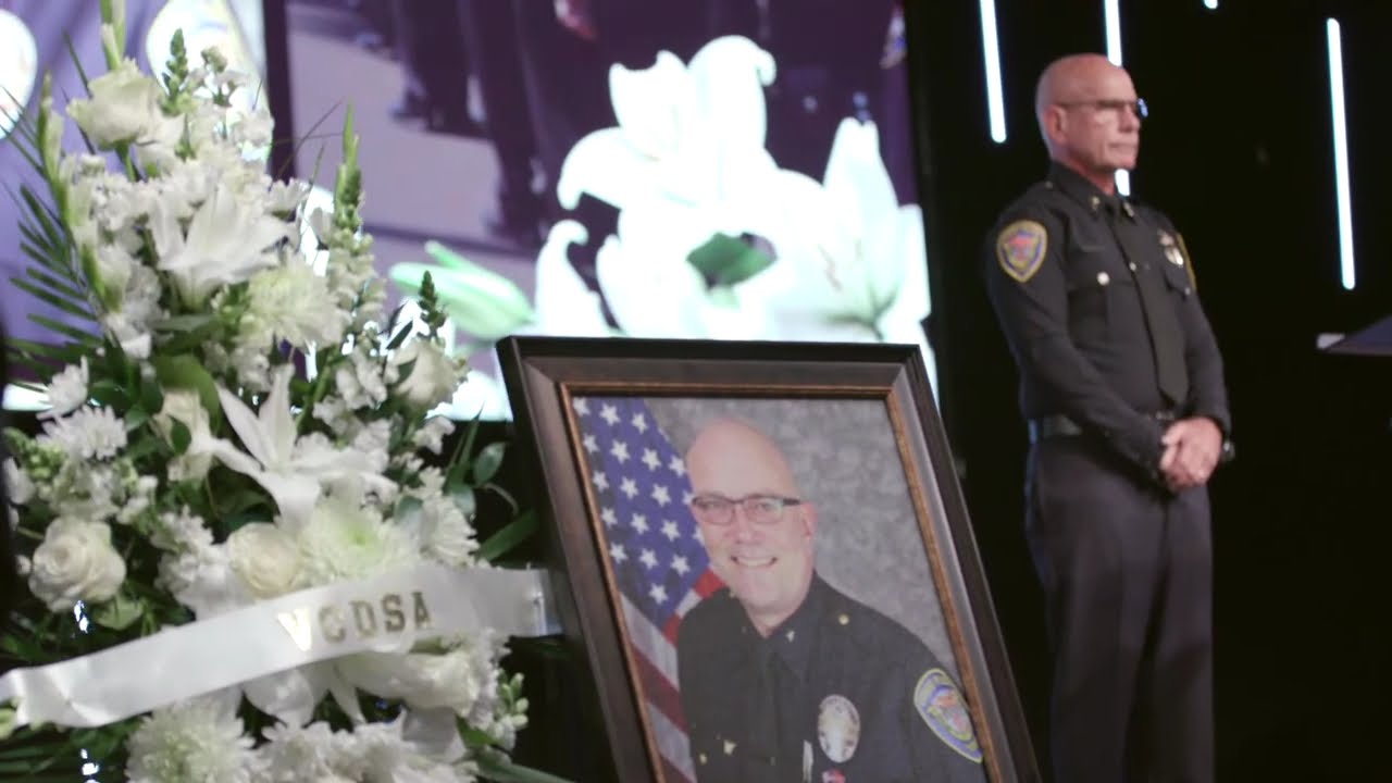 Commander Scott Aaron Funeral - Oxnard Police Department