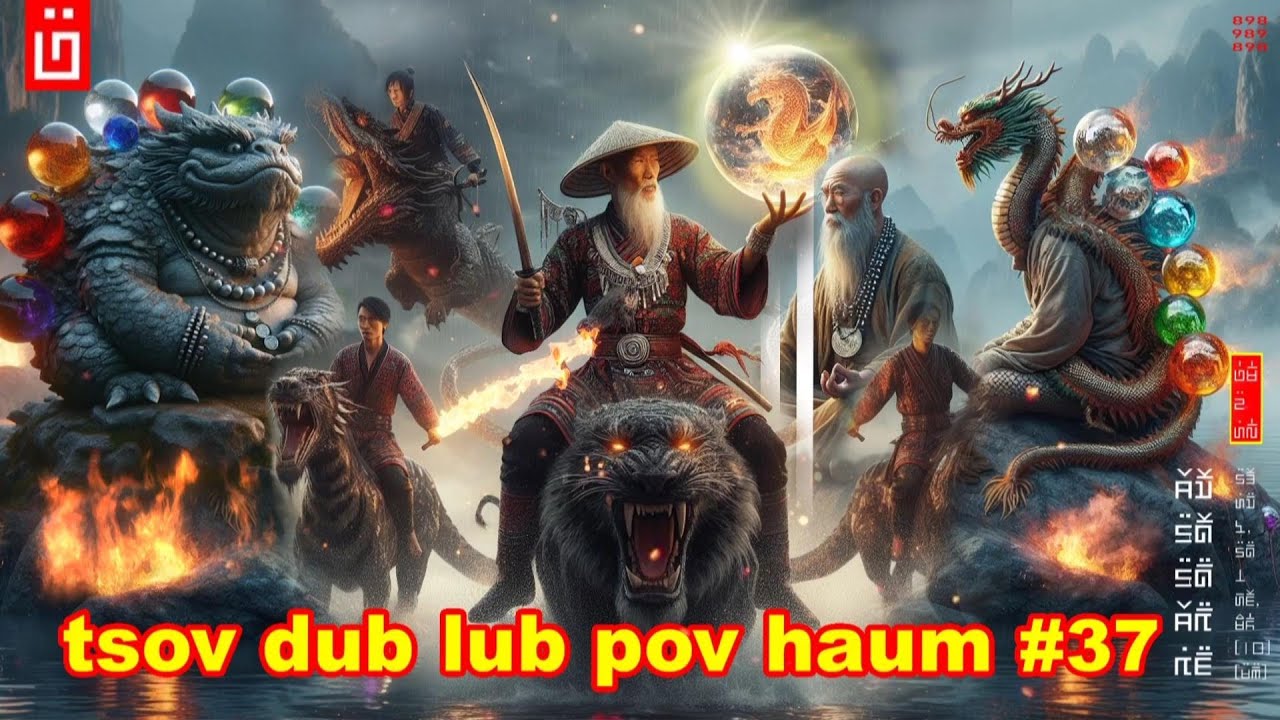 dab hais hmoob - tsov dub lub pov haum EP.37 tub qav kawg qab thu dej tob.