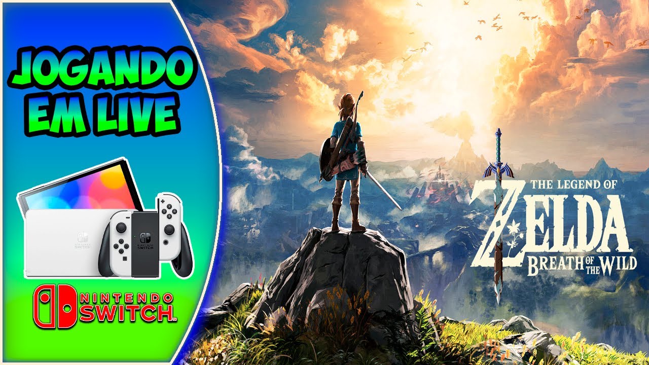 Jogando Zelda Breath of The Wild no Game real!!