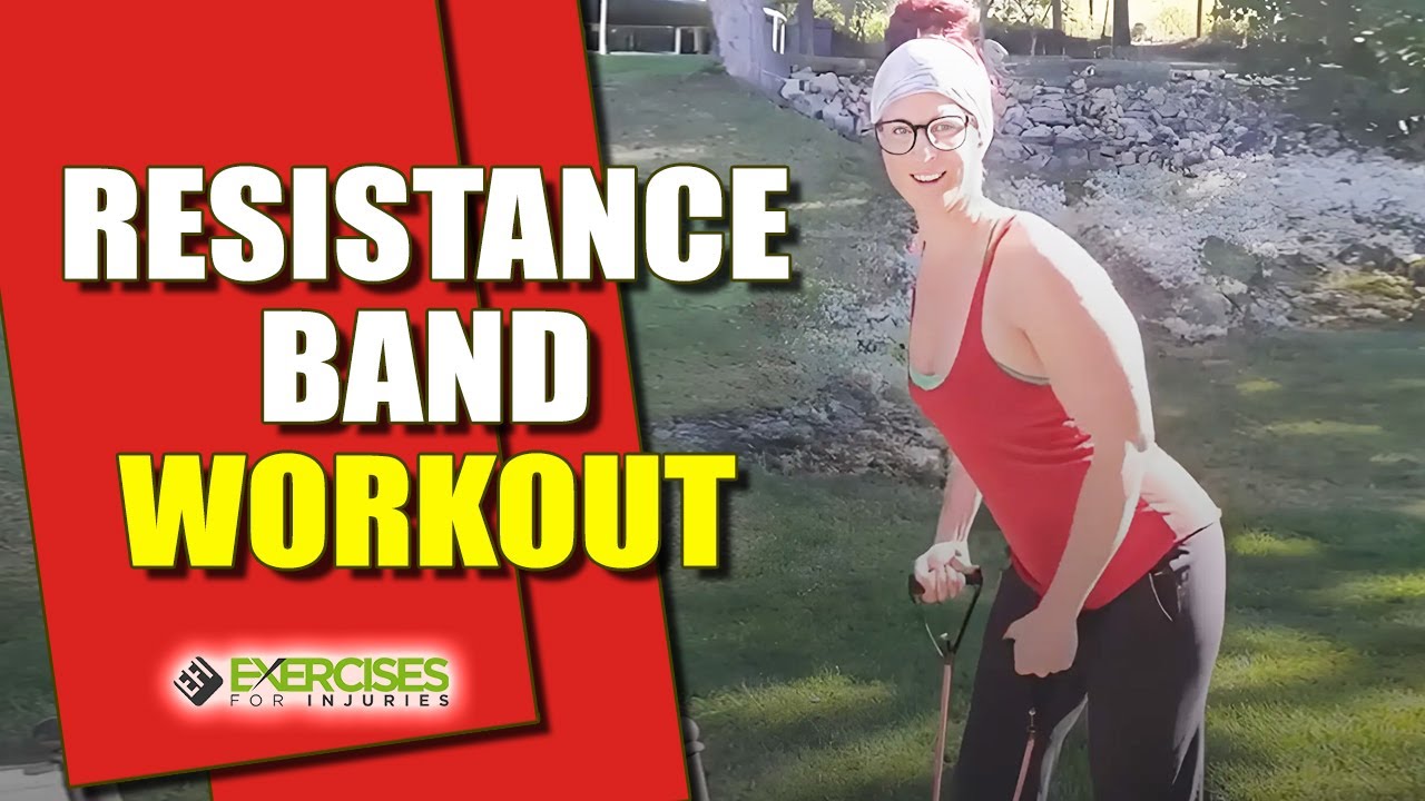 Full Body Resistance Band Workout at Home | Strength Training with Bands