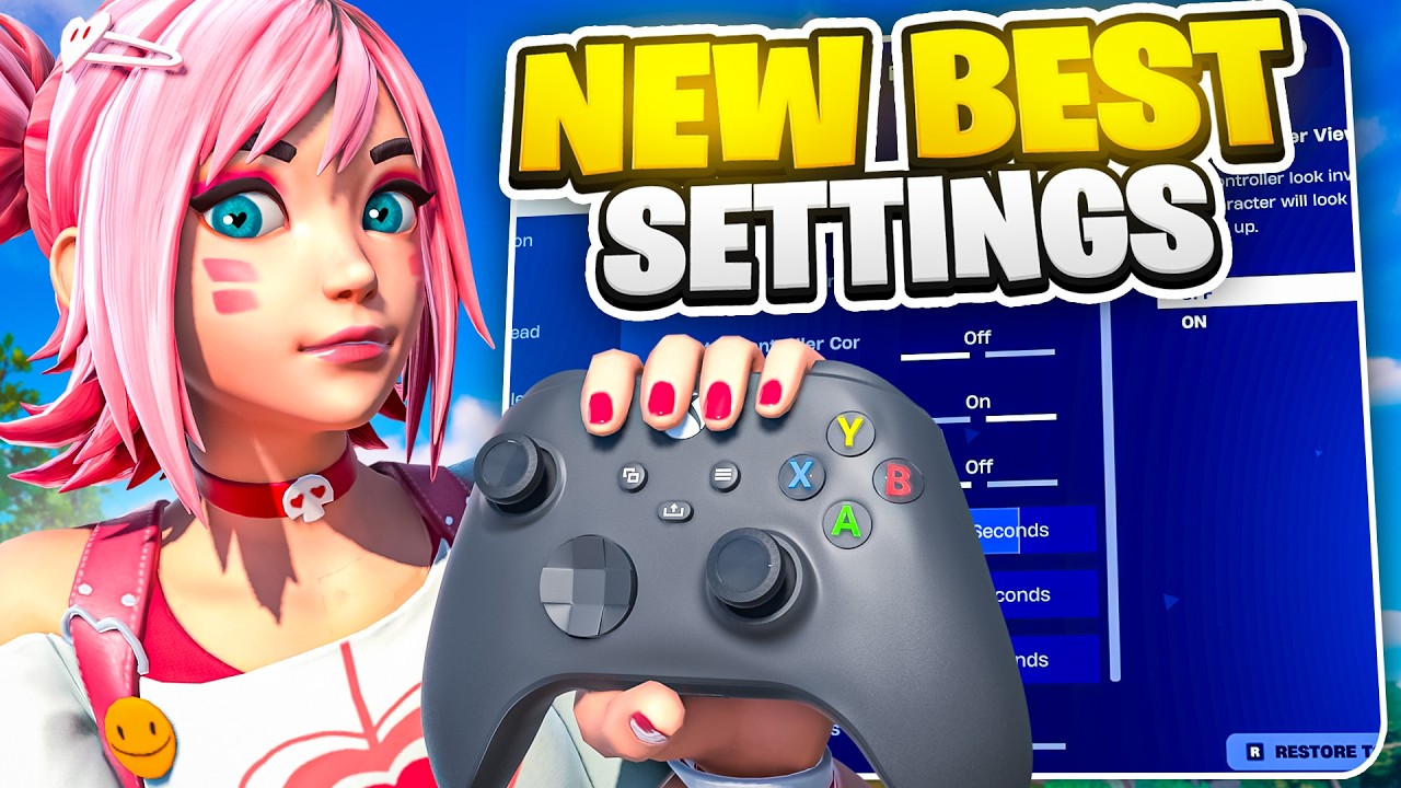 Лучшие настройки контроллера и чувствительность для Fortnite Chapter 7! (XBOX/PS4/PS5/PC)