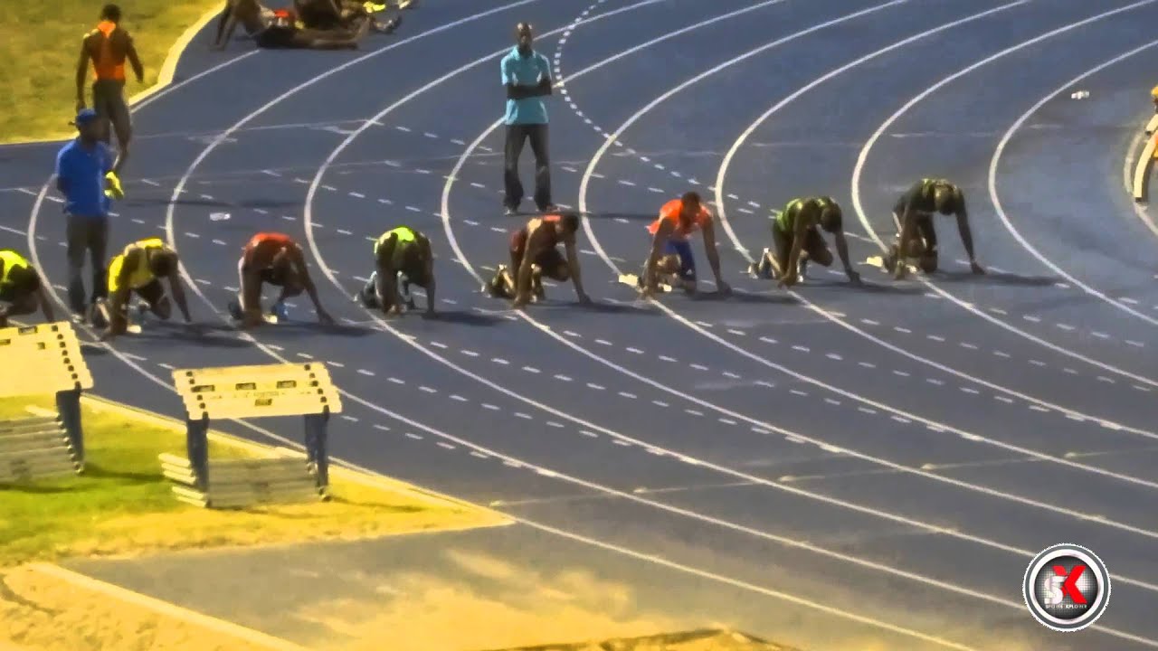 Yohan Blake wins HEAT 11 Men's 100m - JAAA All Comers meet #5 -- SportsXplorer