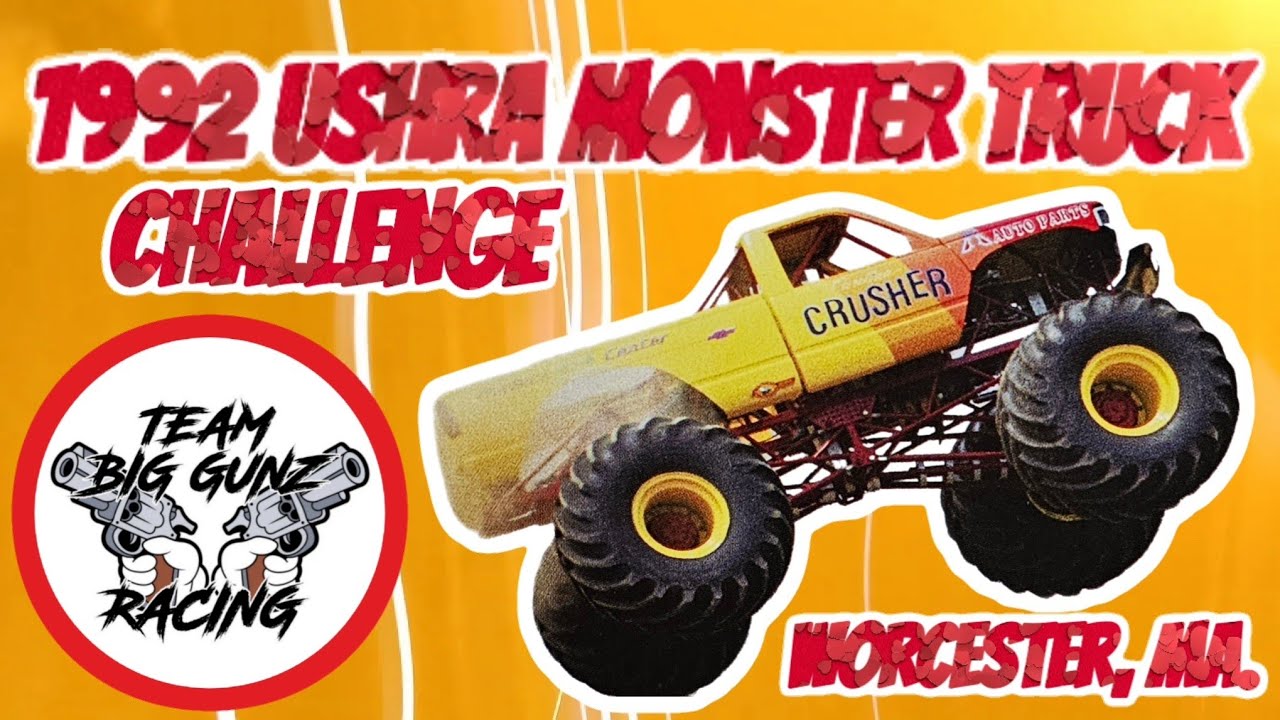 1992 USHRA MONSTER TRUCK CHALLENGE WORCESTER, MA.