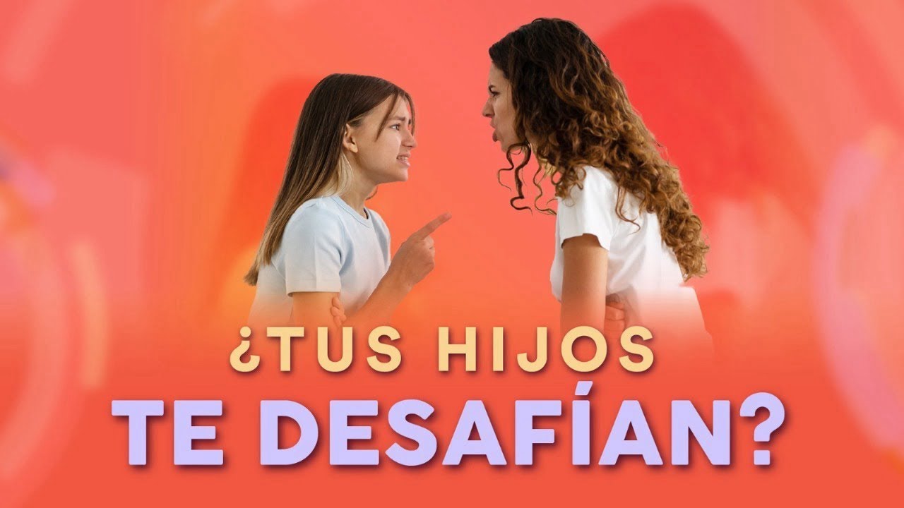 ¿Tus hijos te desafían, son groseros y violentos?