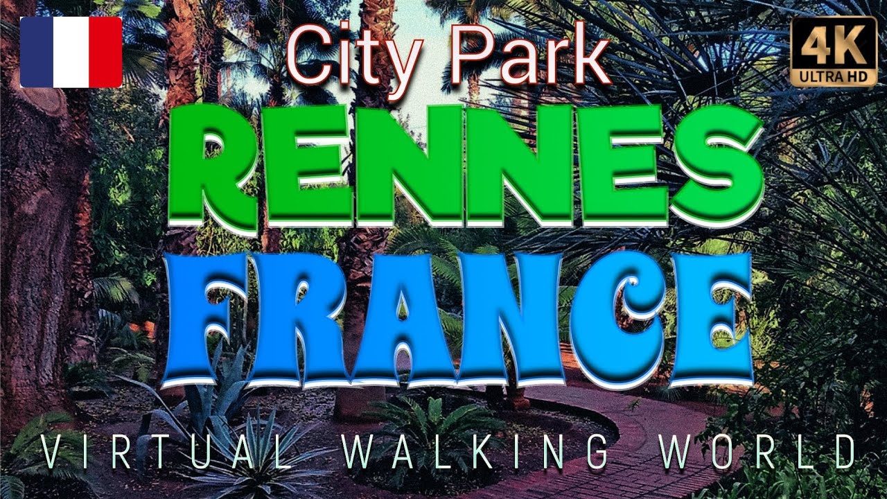Rennes City Park in Spring - Birds Singing and Nature at Its Finest