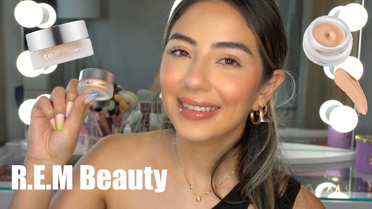 NEW R.E.M BEAUTY SWEETENER CONCEALER DEMO + REVIEW