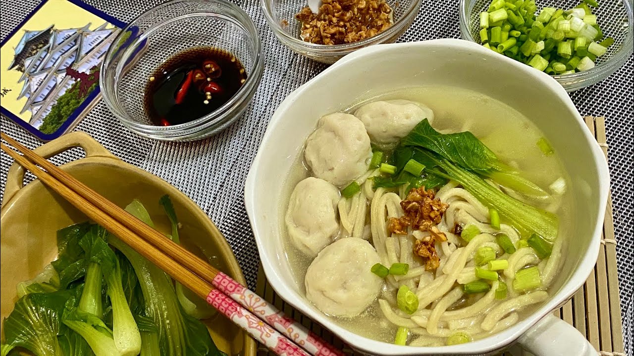 Fishball Noodle Soup | Easy to cook fishball Soup