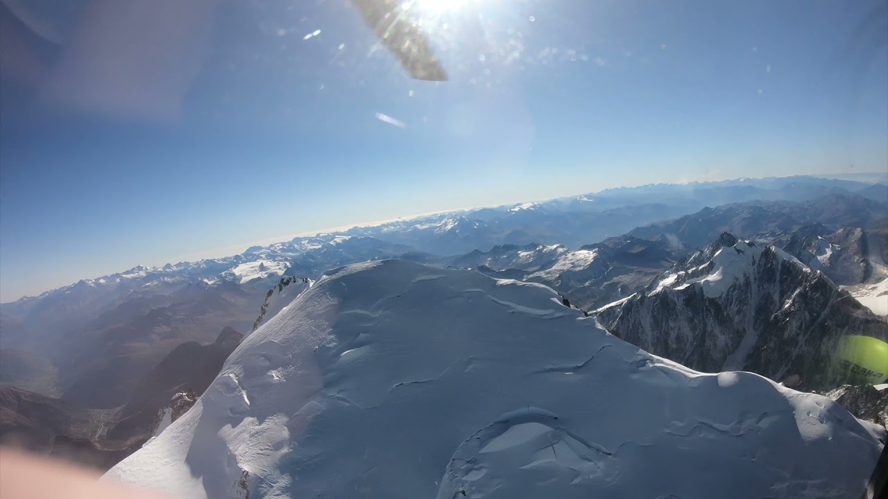 Helicopter Flight to Mont Blanc