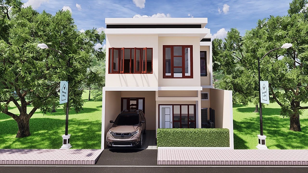 Rumah Minimalis Ukuran 7x9 Meter 4 Kamar Tidur | Desain Rumah Request Subscriber