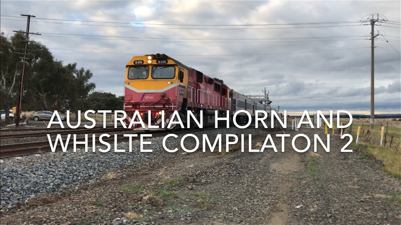 Australian horn and whistle compilation 2