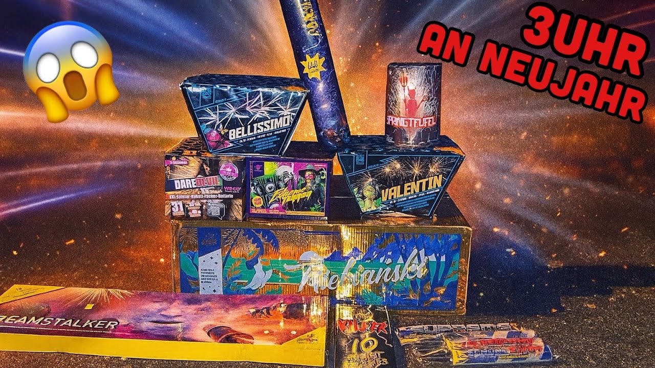 KOMPLETTE ESKALATION AM NEUJAHRS MORGEN😍🔥| GEBALLER AN SILVESTER #23 || MD Fireworks 