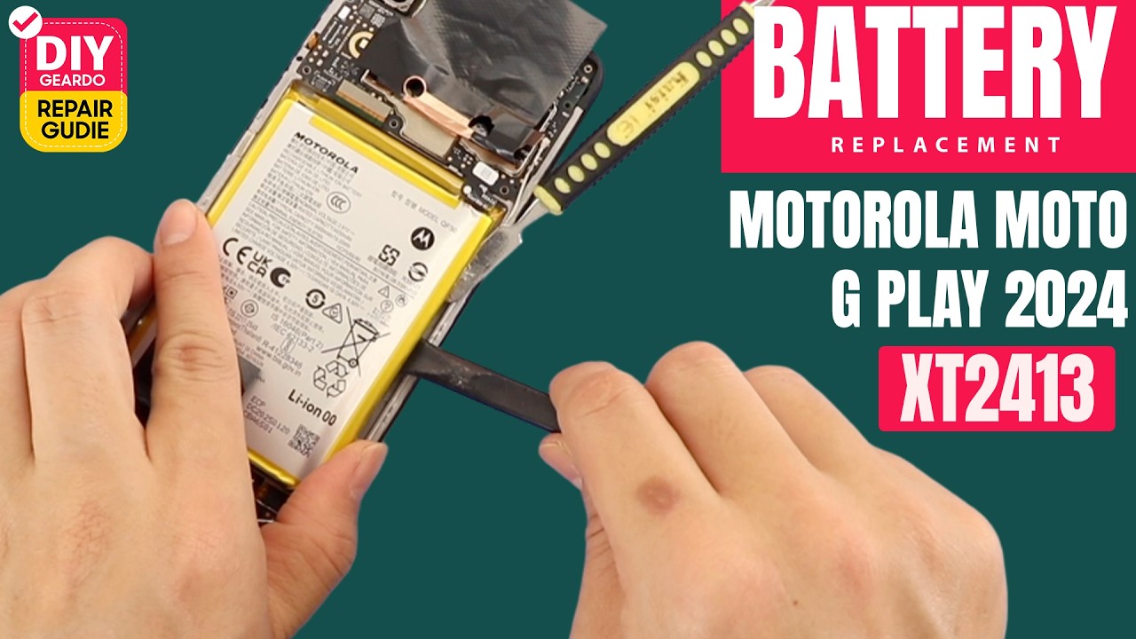 Motorola Moto G Play 2024 Battery Replacement | XT2413
