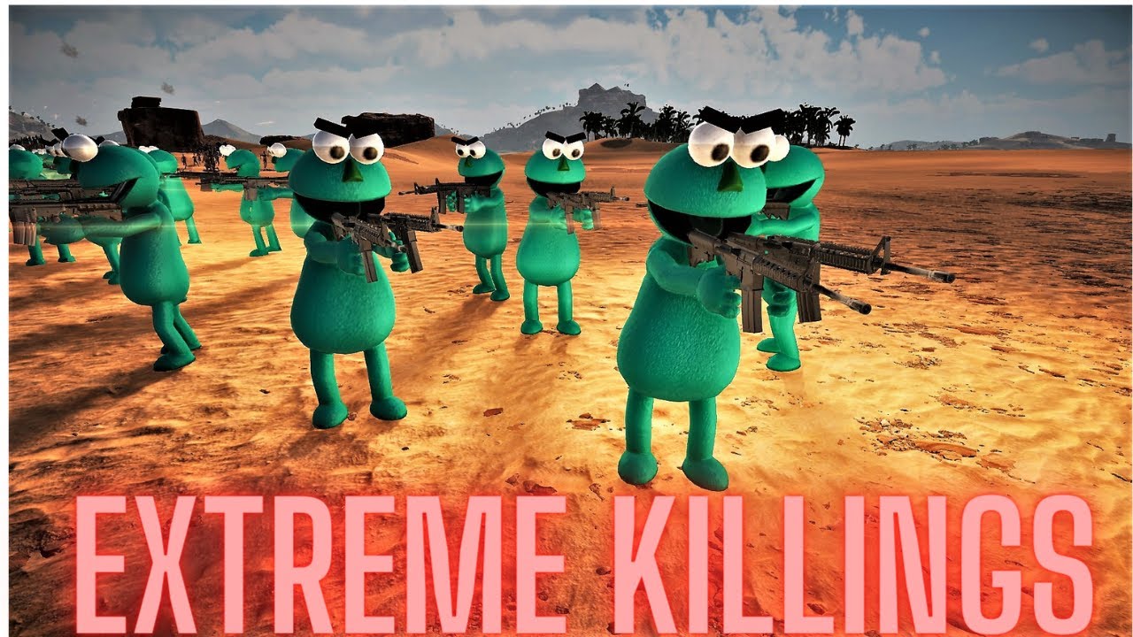 Who can stop them ? 500 Puppet terrorist Vs 2 Million Medieval Army  | UEBS 2