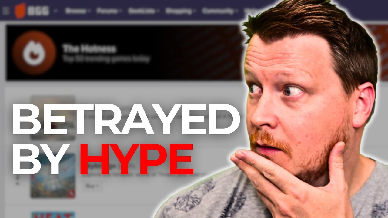 How Board Game Hype Is Manufactured | BGG Hotness Explained