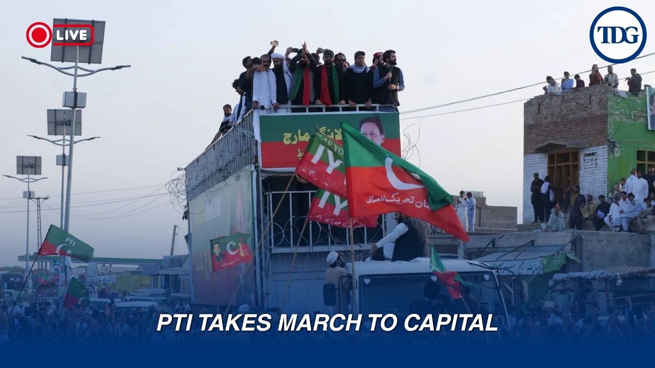 LIVE: Imran Khan Supporters March Toward Islamabad | Pakistan Protest