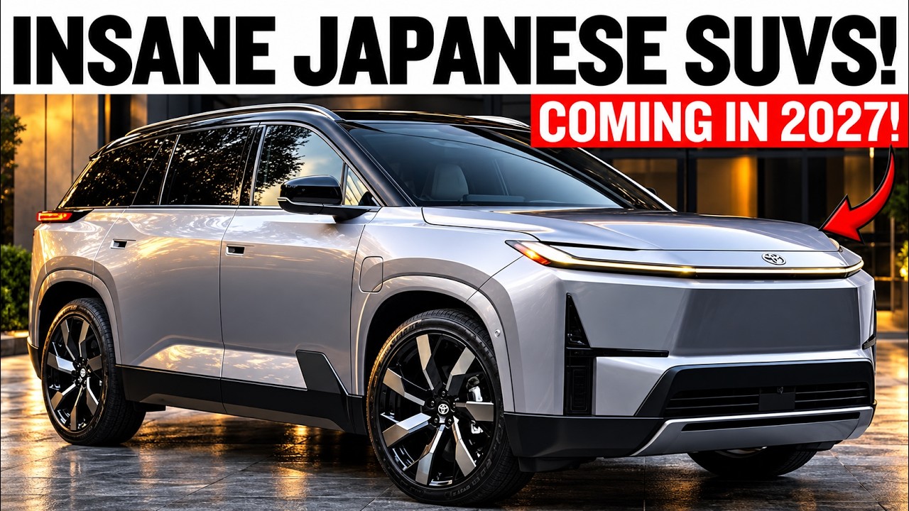 7 INSANE Japanese SUVs Coming in 2027 &mdash; You NEED to Wait for These!