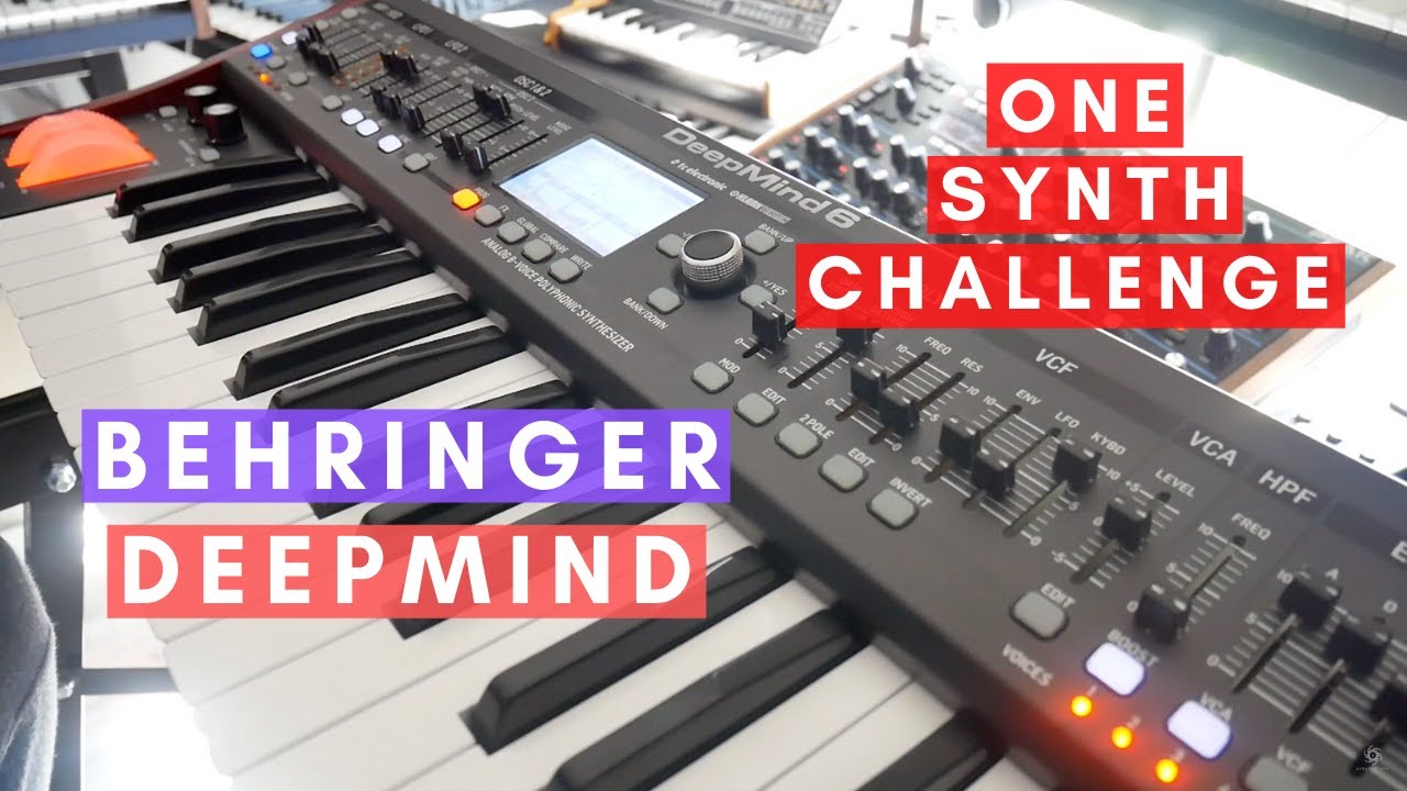 Behringer DEEPMIND 6 - ONE SYNTH CHALLENGE - THE FINAL/ULTIMATE TEST!