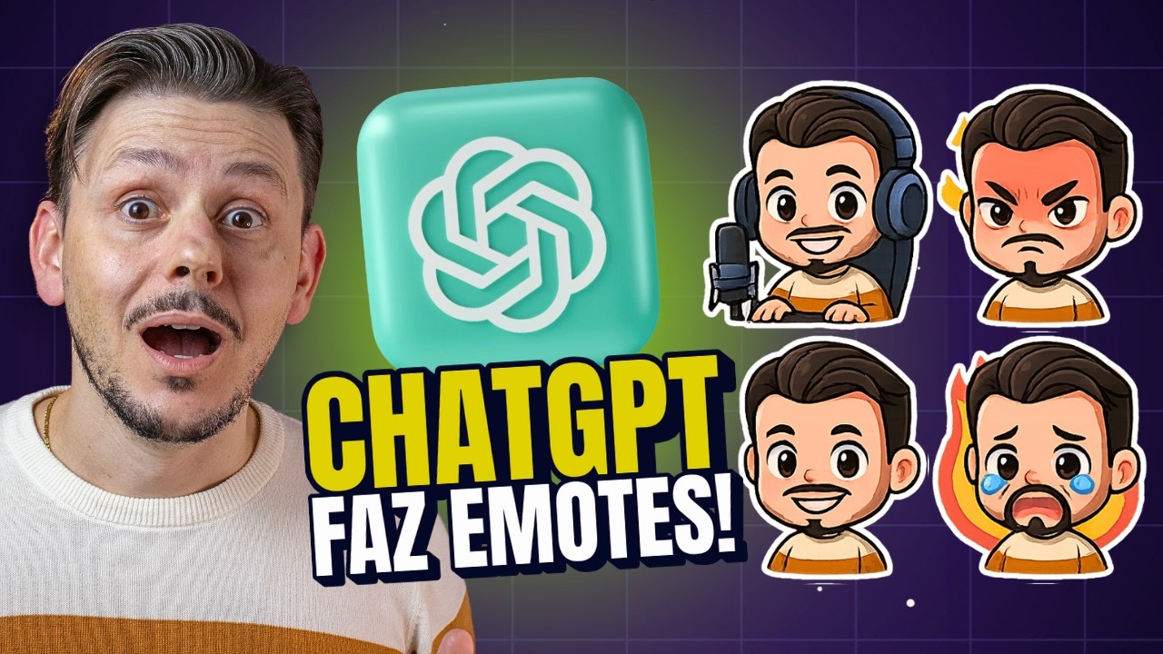 Crie Emotes Personalizados para sua LIVE com ChatGPT (Grátis e Fácil!)