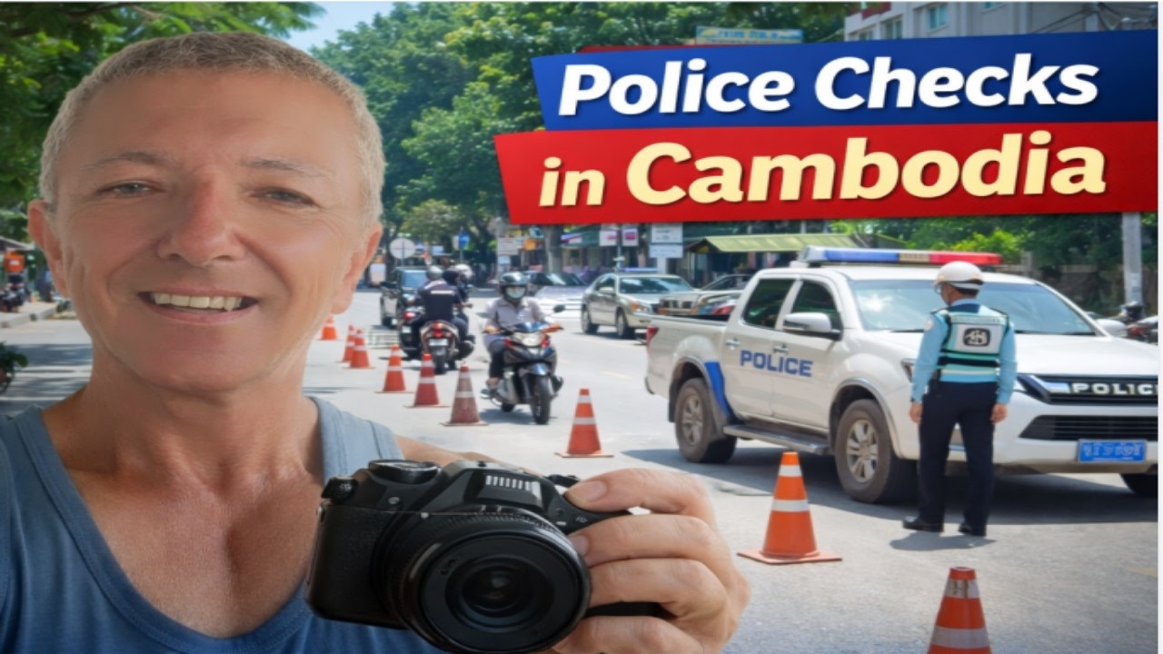 Police Checks in Cambodia – Roads, Officers & What I Saw
