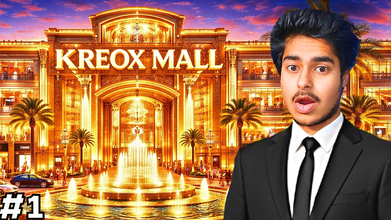 I Opened My Dream Shopping Mall From NOTHING! 🏬💰 | Mall Simulator #1