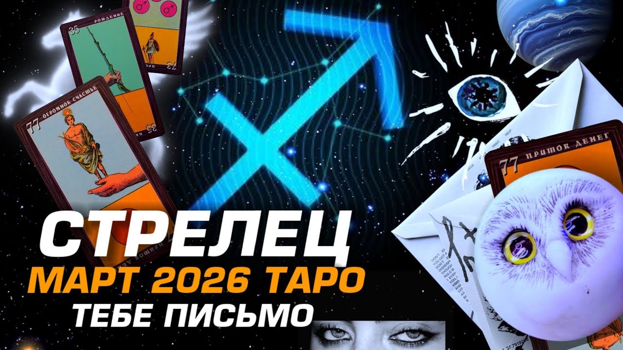СТРЕЛЕЦ 🌟 МАРТ 2026 🌟 ТВОЁ ТАРО ПРЕДСКАЗАНИЕ НА МЕСЯЦ 