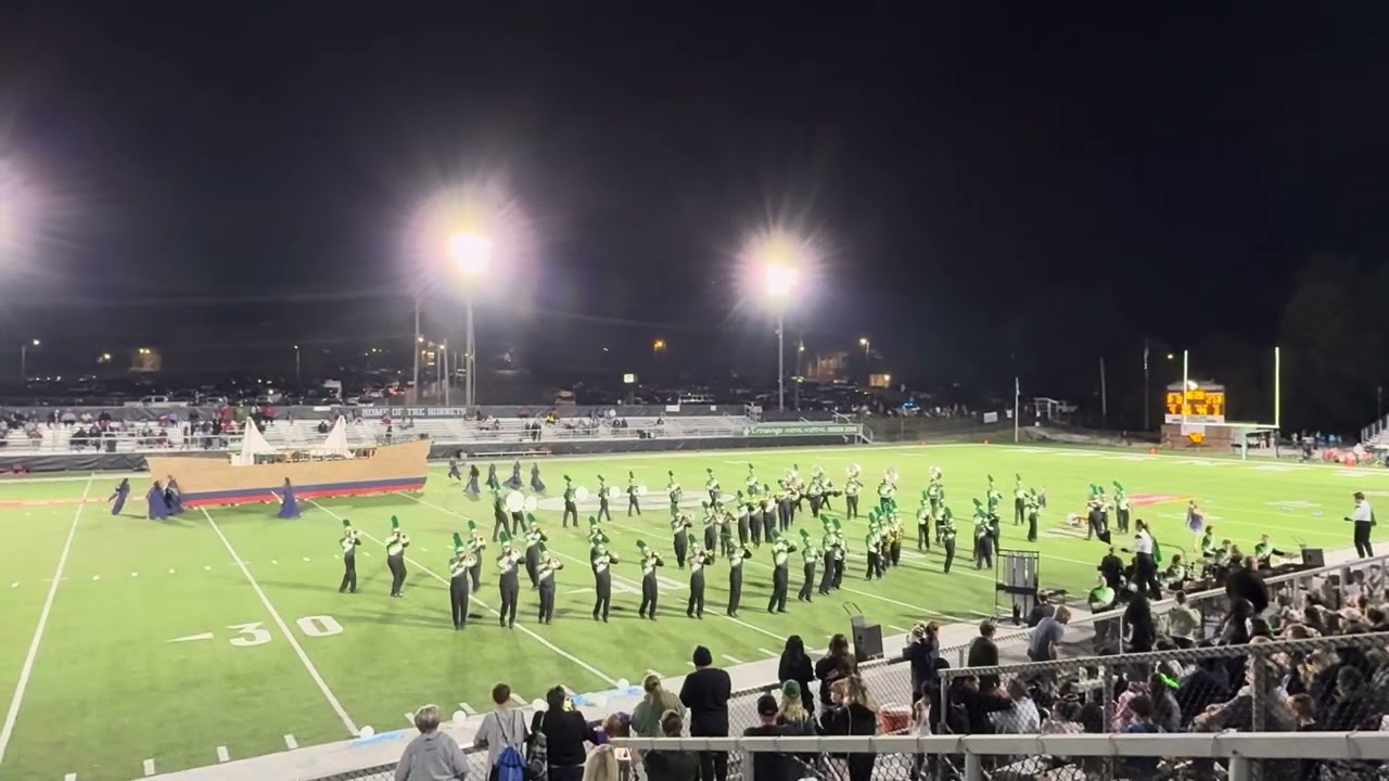 Carter High School Marching Band @ Football Senior Night 10/17/2025