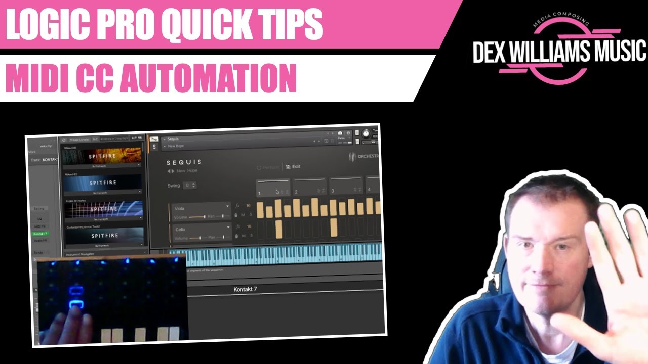 How to use MIDI Continuous Controllers (CC) and Automation