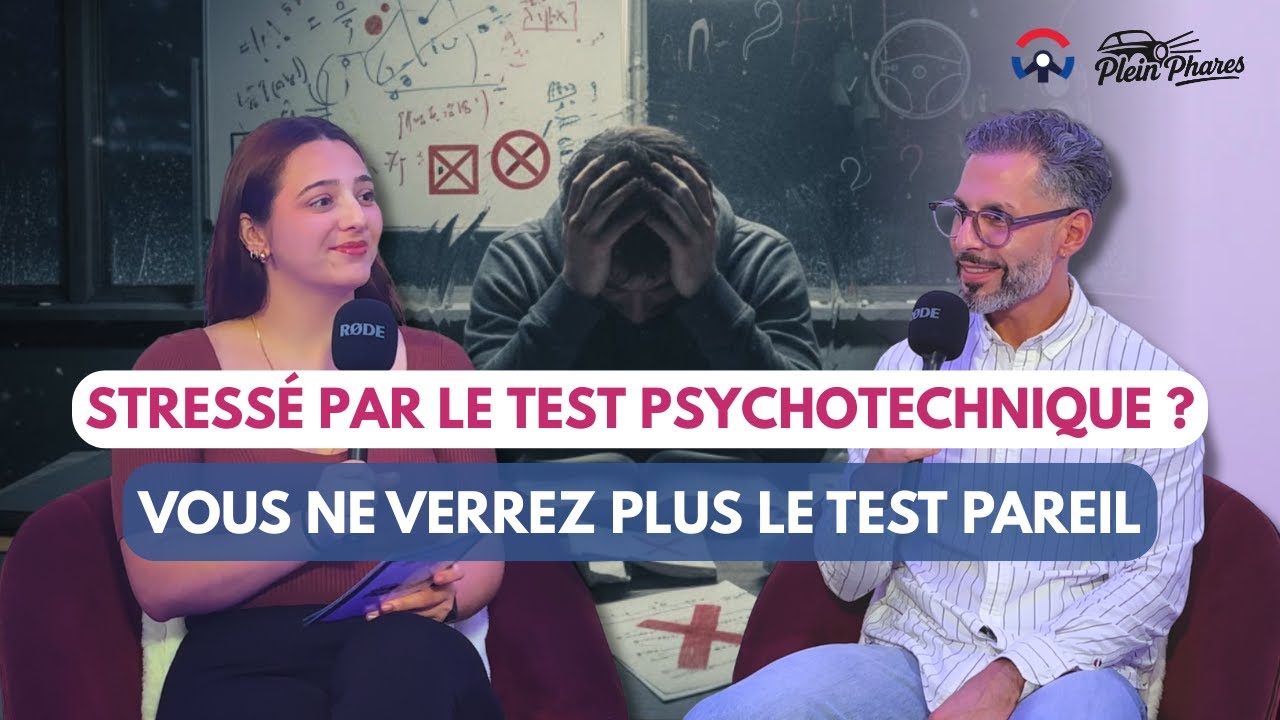 RÉUSSIR LE TEST PSYCHOTECHNIQUE POUR RÉCUPÉRER SON PERMIS DE CONDUIRE