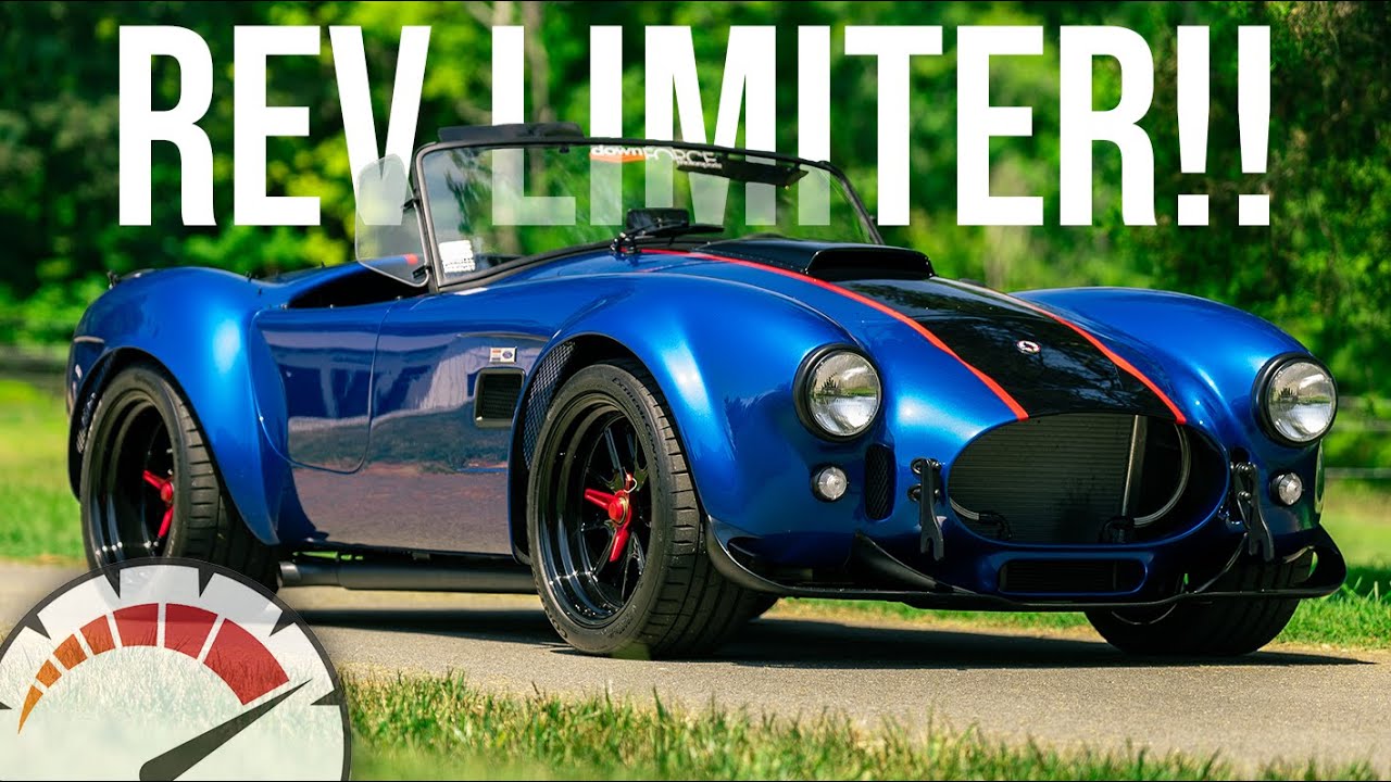 SEND IT...!  Hitting 8200 RPM In my SHELBY COBRA..