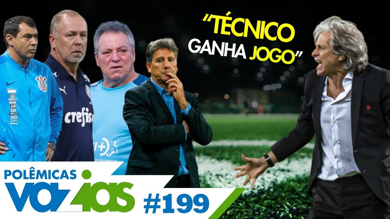 JORGE JESUS prova que TÉCNICOS BRASILEIROS estão ULTRAPASSADOS! - Polêmicas Vazias #199