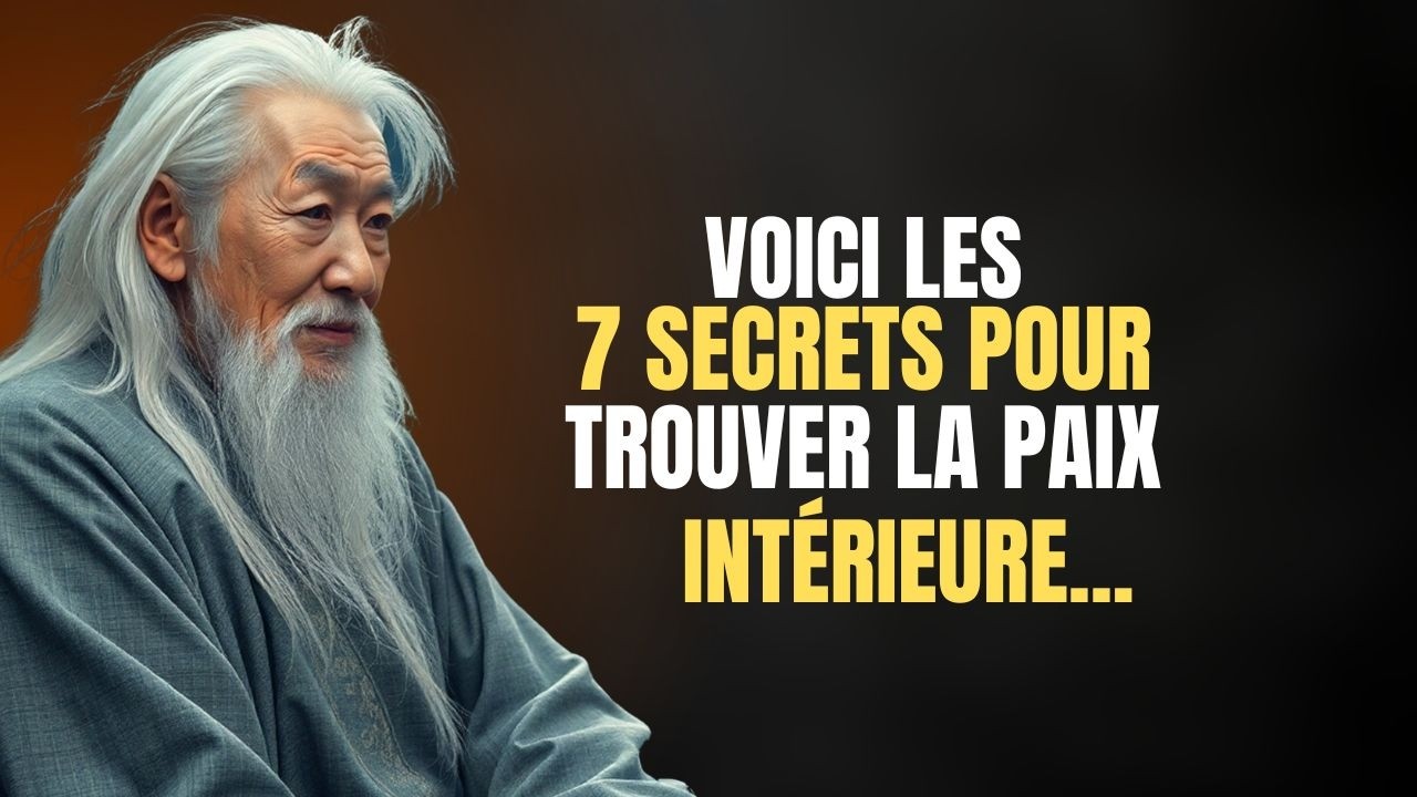 7 Secrets anciens pour trouver la paix intérieure et transformer votre vie Bouddhisme