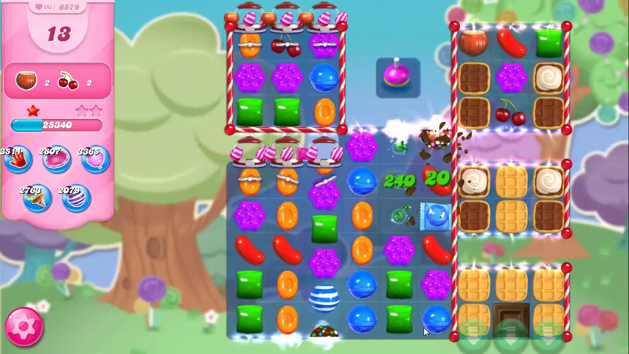 Candy Crush Saga LEVEL 6579 NO BOOSTERS