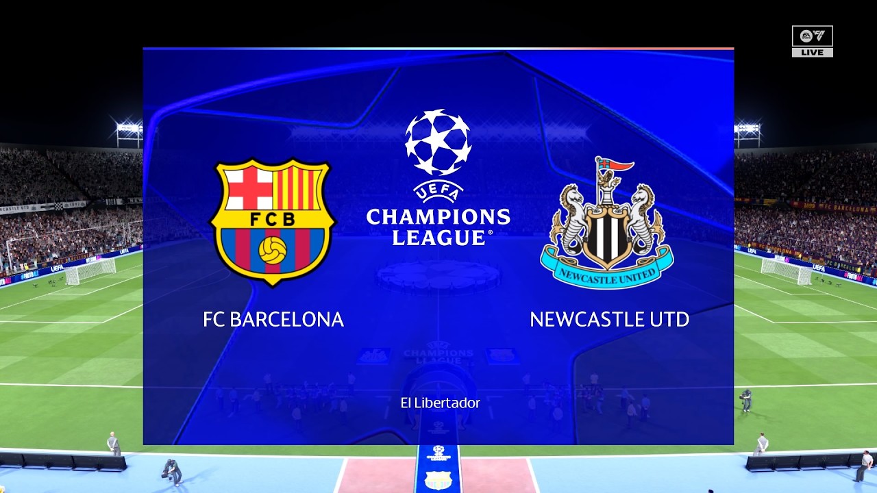 BARCELONA-NEWCASTLE UNİTED|UEFACHAMPİONSLEAGUE|FC|