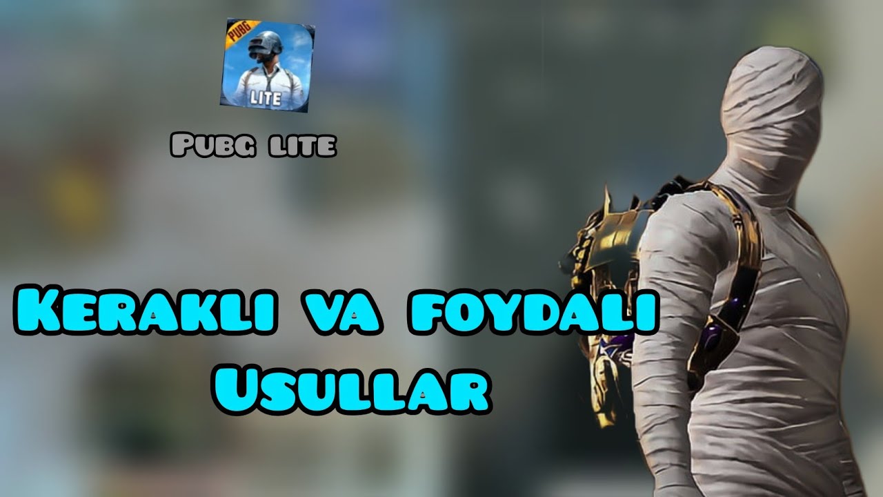 kerakli va foydali usullar 🔥 solo vs squad vaziyatlarda 🔥 pubg lite ...
