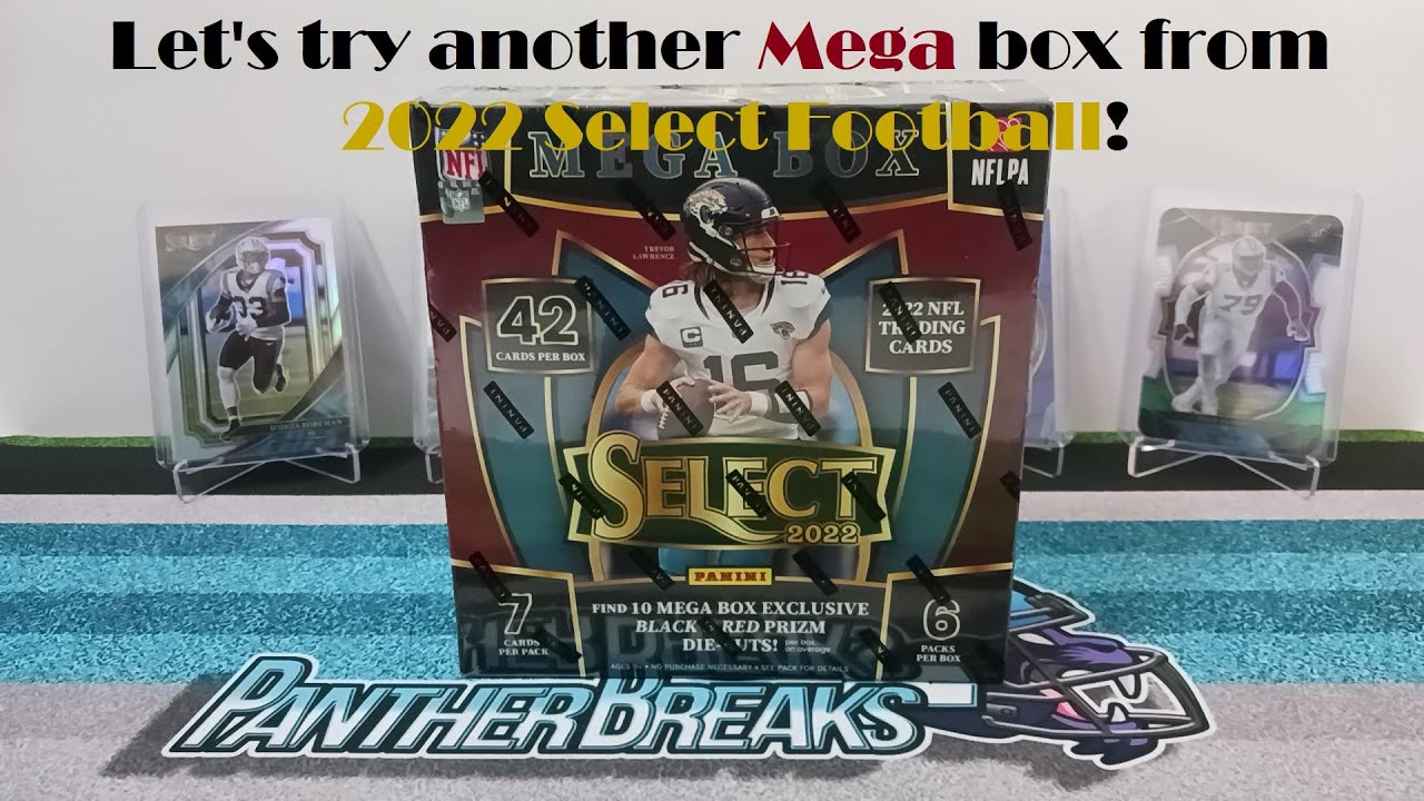 2022 Select Football Mega Box Walmart Version! Another Panthers Die-Cut & More...🔥
