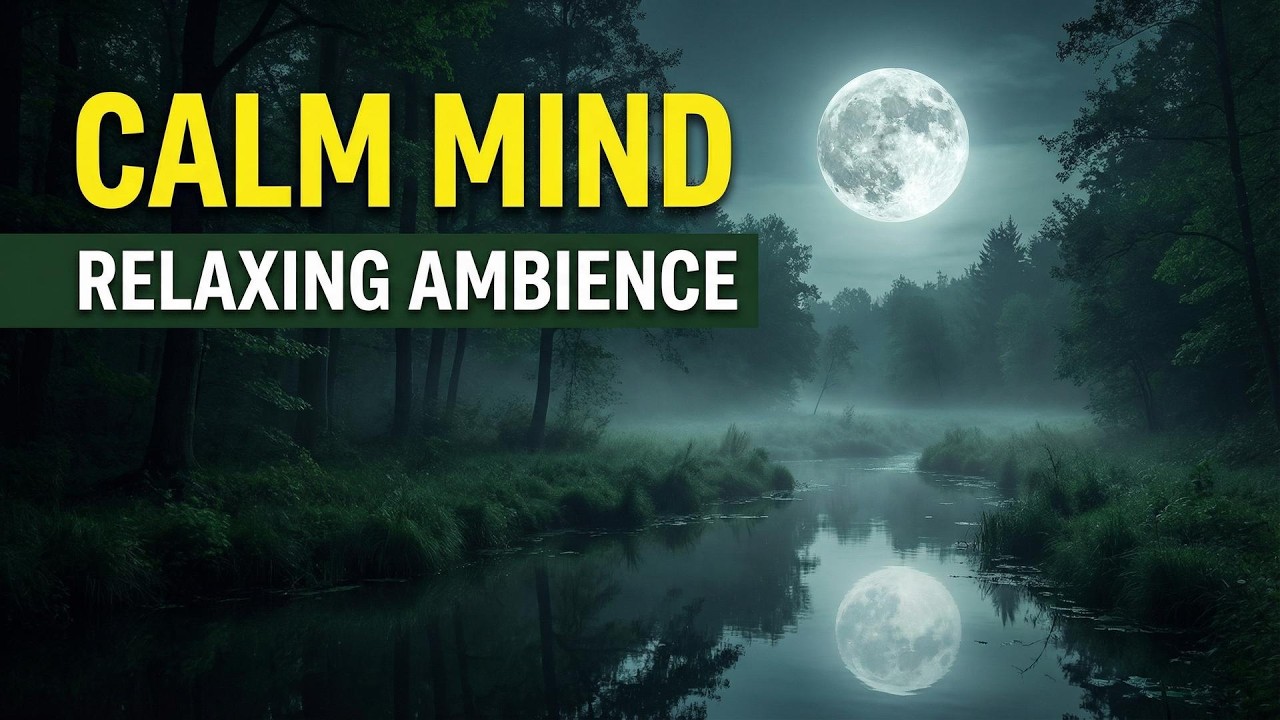 Hidden Cave In Mountains On Rainy Night: Campfire, Rain & Thunder Sound For Meditation, Relaxation