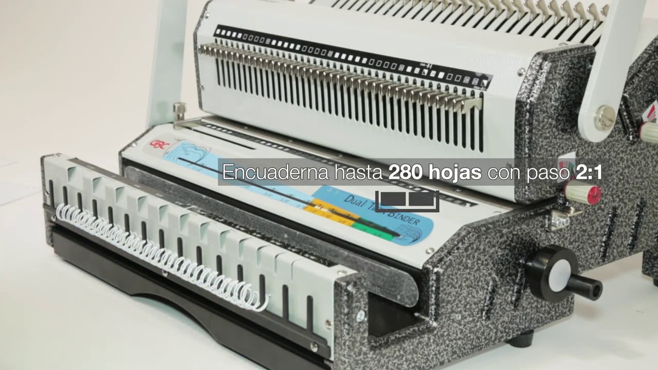GBC Engargoladora Dual TwinBinder AWM D